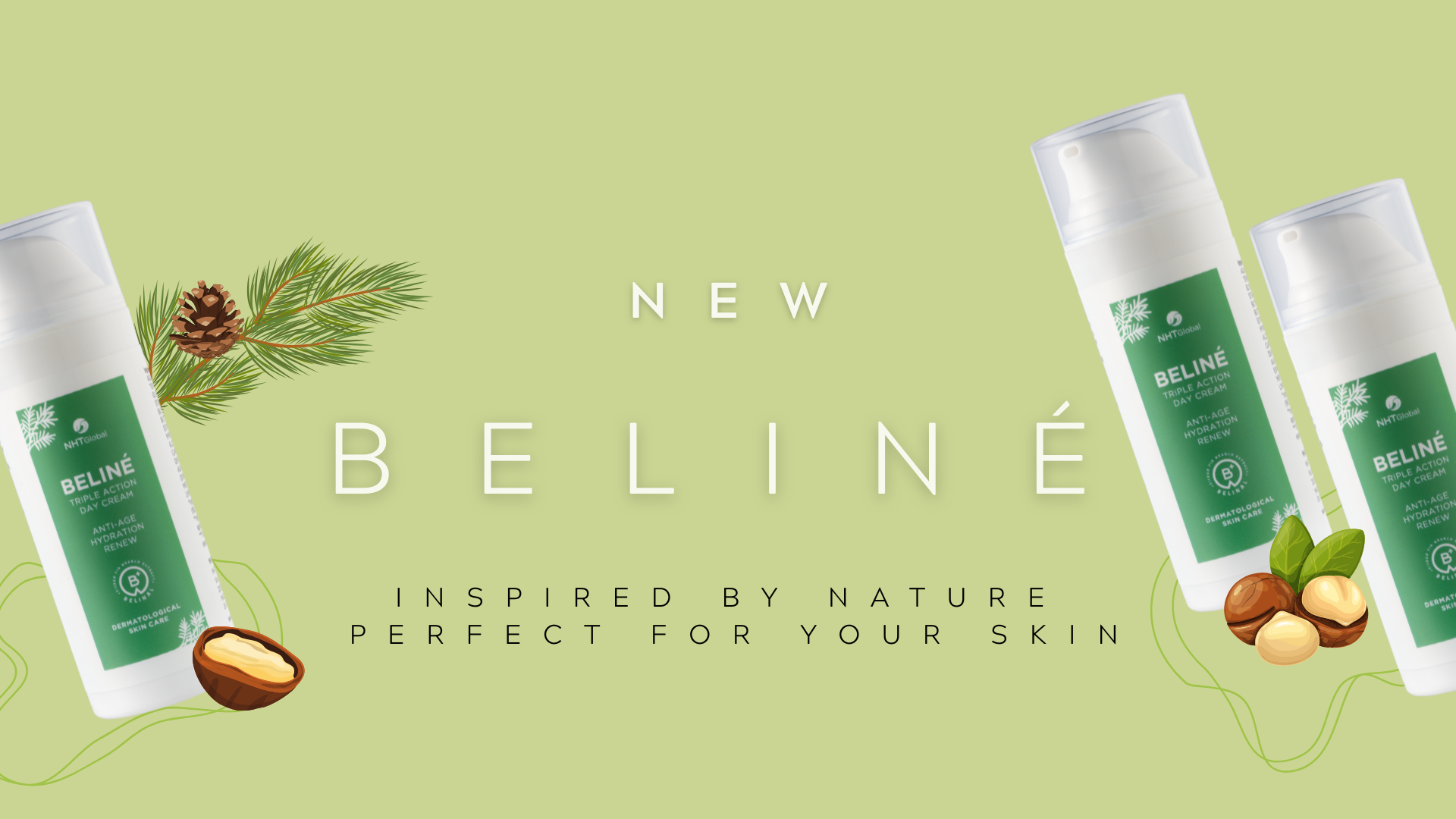 Inspired by nature Perfect for your skin